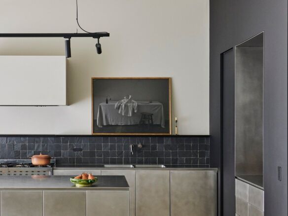 Kitchen of the Week A CostConscious Plywood Design Homemade Backsplash and Moveable Island Included portrait 41