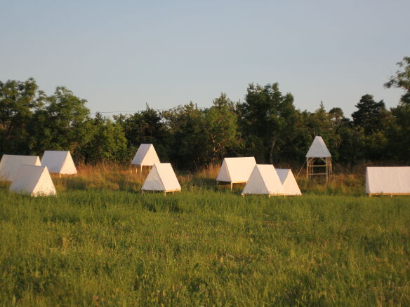 camp tents gotland doh studio swedish pine and polyester canvas each customized by inhabitant  