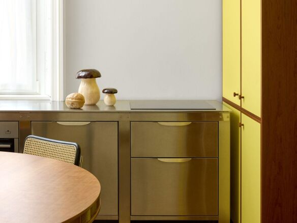 Kitchen of the Week A CostConscious Plywood Design Homemade Backsplash and Moveable Island Included portrait 11