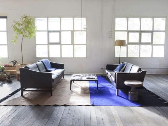 lost and found loft hotel living area  