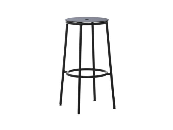 normann copenhagen circa bar stool black steel   1 584x438