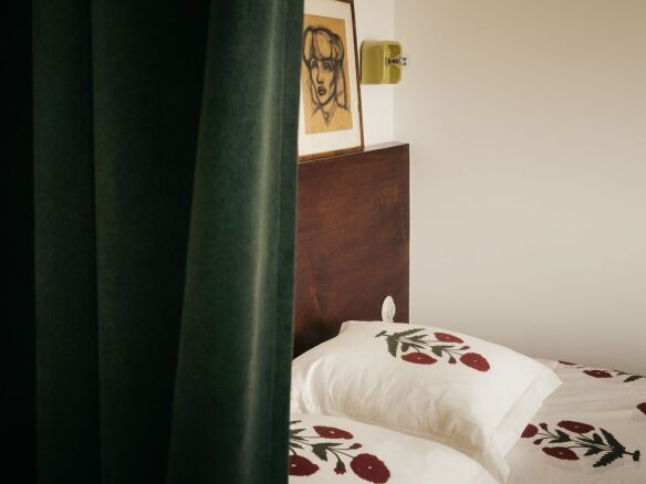 scarlette ateliers poppy red pillowcase crop  